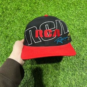 DEADSTOCK Vintage RCA Racing Snapback Hat